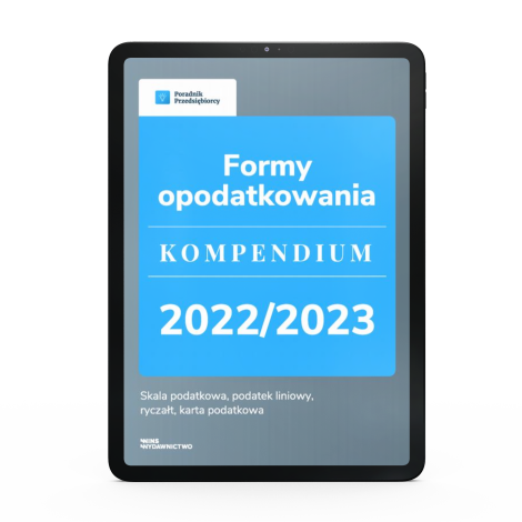 E-book Formy opodatkowania. Kompendium 2022/2023. Księgarnia internetowa booktown.pl